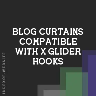 Are All Curtains Compatible with X-Glider Hooks? Compatibility Guide | Logo - Indexof